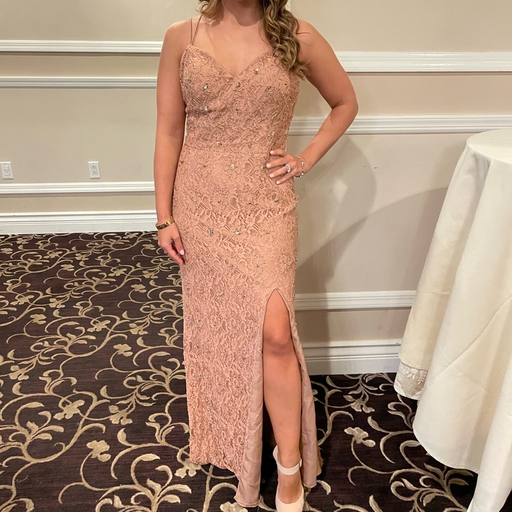 Dusty Rose Colored Dress - great for Prom or Wedding Guest